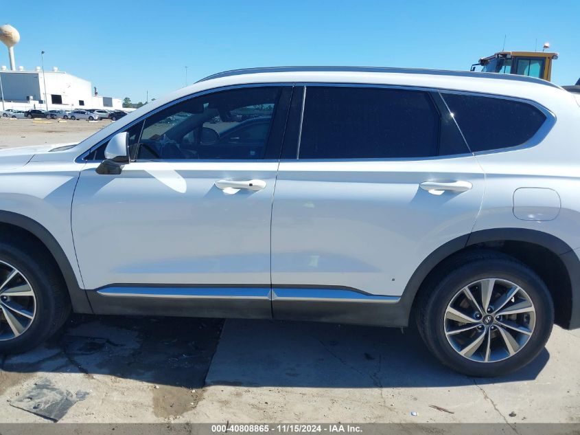 2019 Hyundai Santa Fe Sel Plus VIN: 5NMS33AD1KH016150 Lot: 40808865