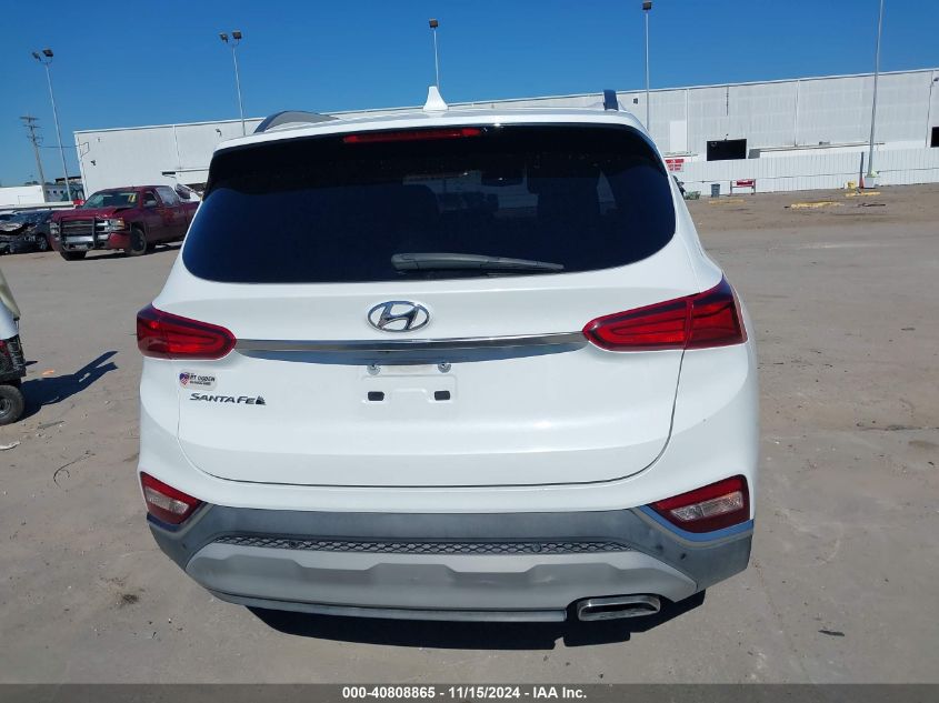 2019 Hyundai Santa Fe Sel Plus VIN: 5NMS33AD1KH016150 Lot: 40808865