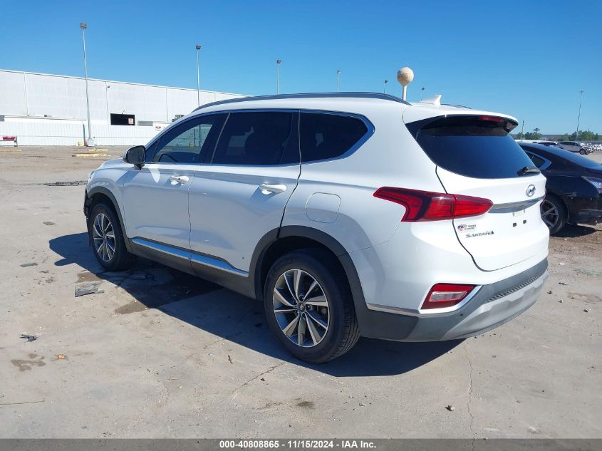 VIN 5NMS33AD1KH016150 2019 Hyundai Santa Fe, Sel Plus no.3