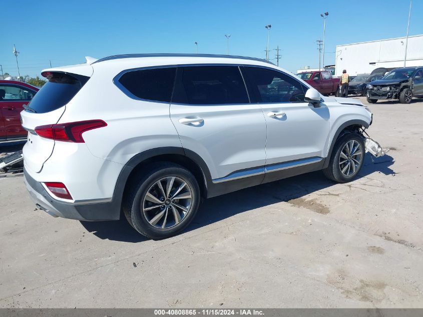 VIN 5NMS33AD1KH016150 2019 Hyundai Santa Fe, Sel Plus no.4