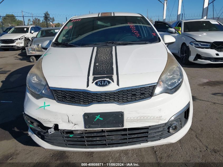 VIN KNADN4A37G6626751 2016 KIA Rio, EX no.12