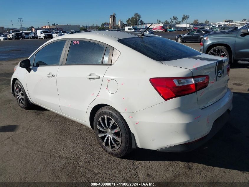 VIN KNADN4A37G6626751 2016 KIA Rio, EX no.3