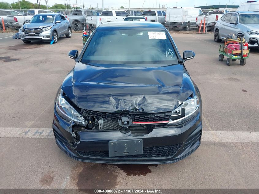 2020 Volkswagen Golf Gti 2.0T Autobahn/2.0T S/2.0T Se VIN: 3VW6T7AU6LM012776 Lot: 40808872