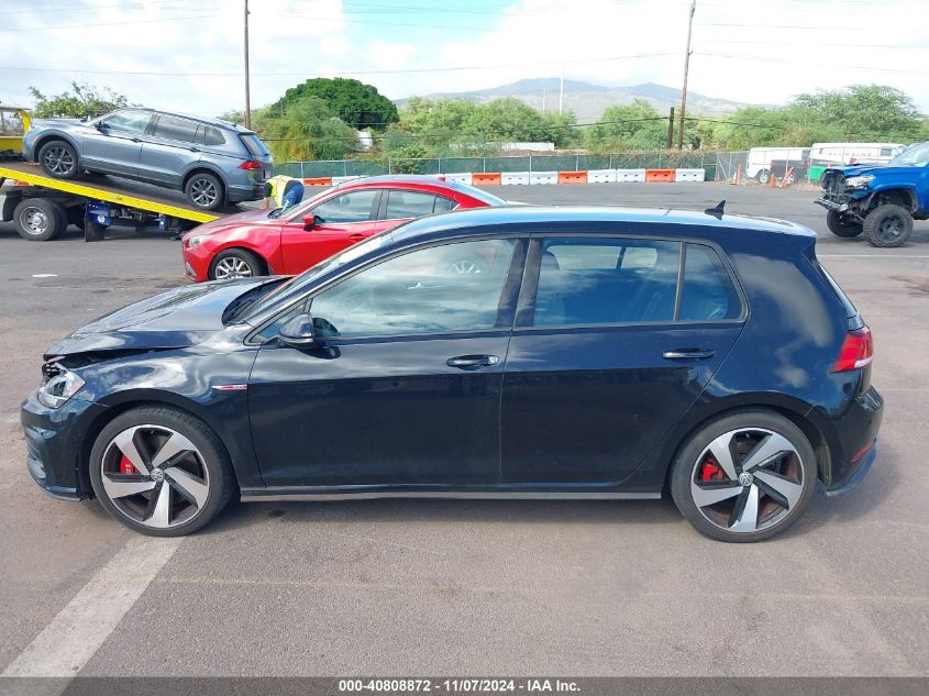 2020 Volkswagen Golf Gti 2.0T Autobahn/2.0T S/2.0T Se VIN: 3VW6T7AU6LM012776 Lot: 40808872