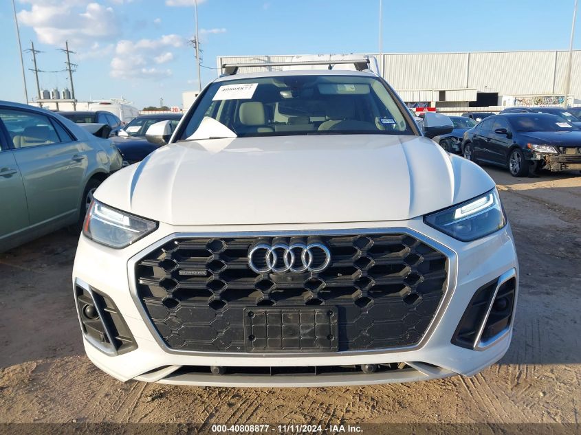 2022 Audi Q5 Premium Plus 45 Tfsi S Line Quattro S Tronic VIN: WA1EAAFY9N2071192 Lot: 40808877