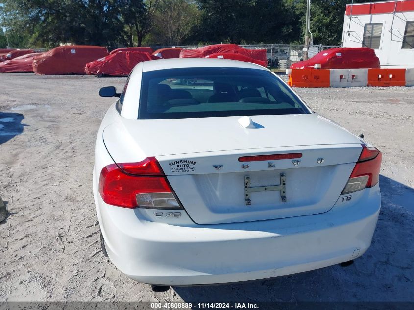 2012 Volvo C70 T5/T5 Platinum/T5 Premier Plus VIN: YV1672MC6CJ126698 Lot: 40808889