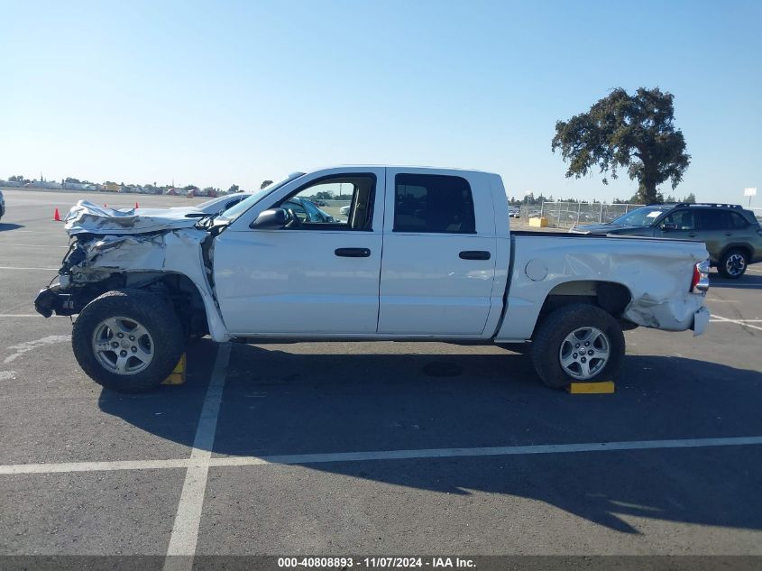 2007 Dodge Dakota Slt VIN: 1D7HW48N37S207656 Lot: 40808893