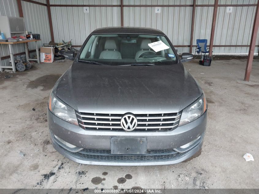 2013 Volkswagen Passat 2.0L Tdi Sel Premium VIN: 1VWCN7A31DC137921 Lot: 40808897