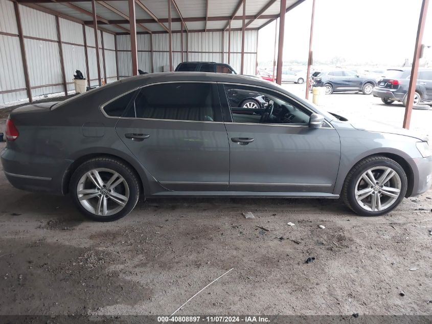 2013 Volkswagen Passat 2.0L Tdi Sel Premium VIN: 1VWCN7A31DC137921 Lot: 40808897