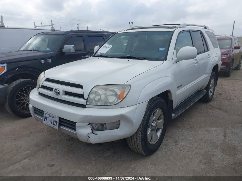 2004 Toyota 4Runner Limited V6 VIN: JTEZU17R248015723 Lot: 40808899