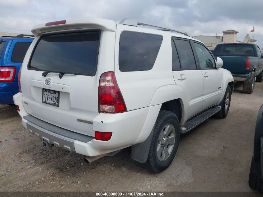 2004 Toyota 4Runner Limited V6 VIN: JTEZU17R248015723 Lot: 40808899