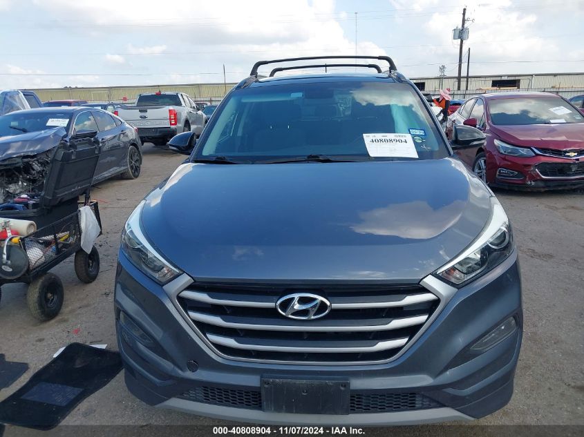 2017 Hyundai Tucson Night VIN: KM8J33A2XHU506481 Lot: 40808904