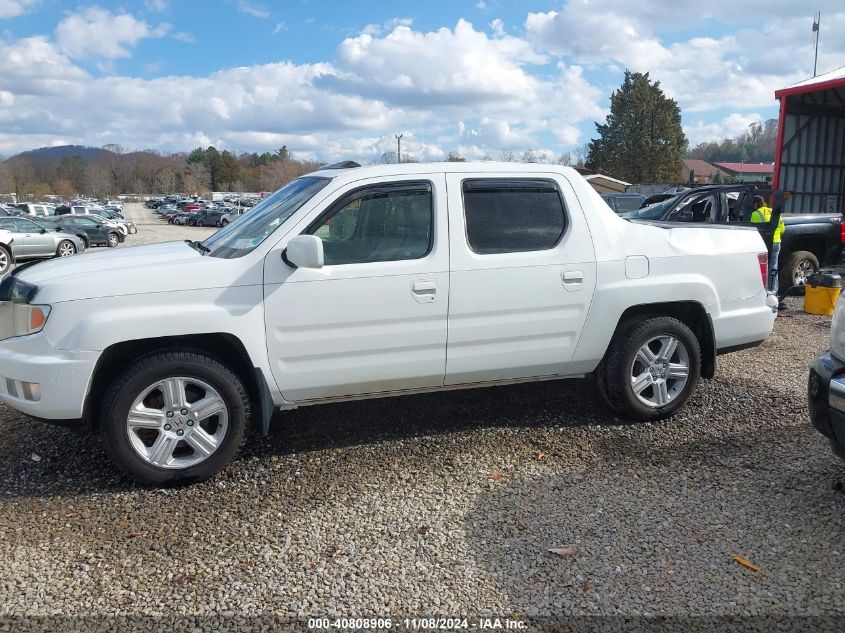 2011 Honda Ridgeline Rtl VIN: 5FPYK1F58BB451601 Lot: 40808906