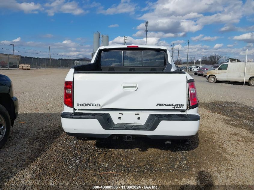 2011 Honda Ridgeline Rtl VIN: 5FPYK1F58BB451601 Lot: 40808906