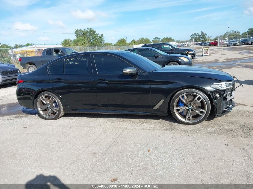 2023 BMW M550 I xDrive VIN: WBA13BK01PCN38314 Lot: 40808910