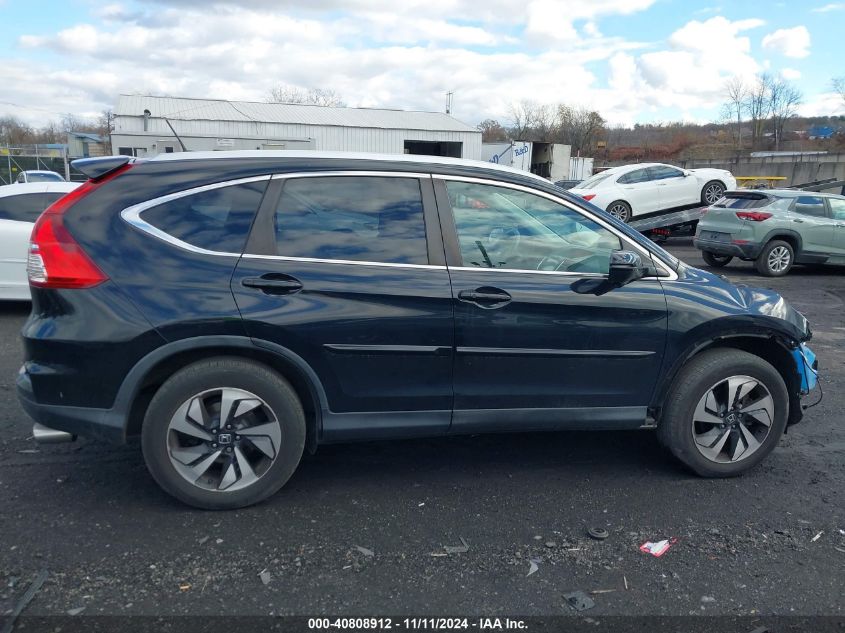 2016 Honda Cr-V Touring VIN: 5J6RM4H99GL075434 Lot: 40808912