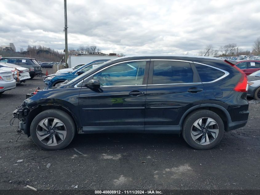 2016 Honda Cr-V Touring VIN: 5J6RM4H99GL075434 Lot: 40808912