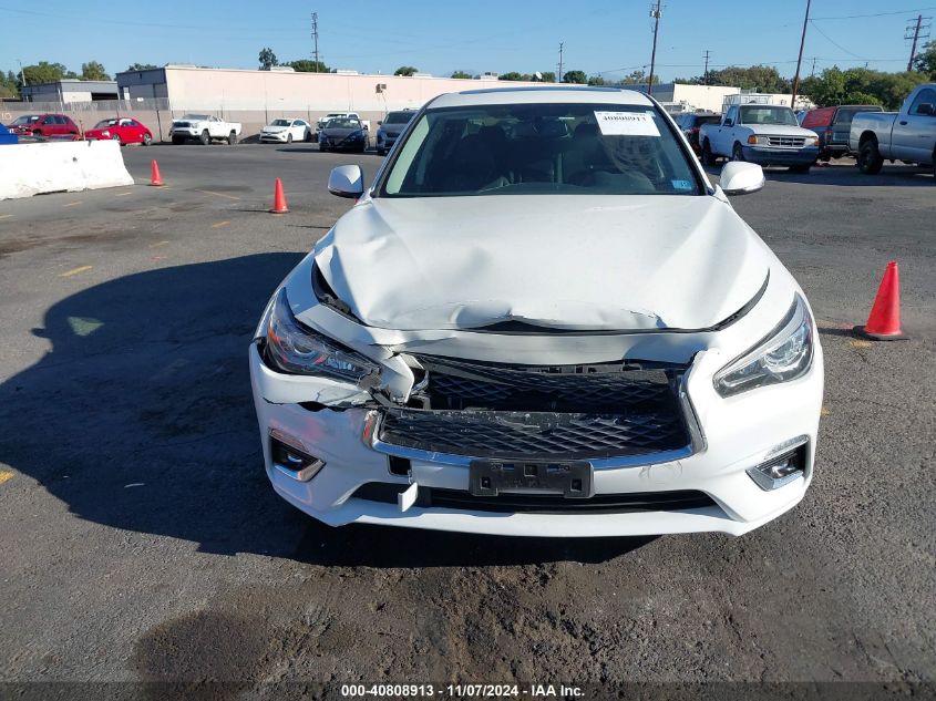 2019 Infiniti Q50 3.0T Luxe VIN: JN1EV7AP7KM543520 Lot: 40808913