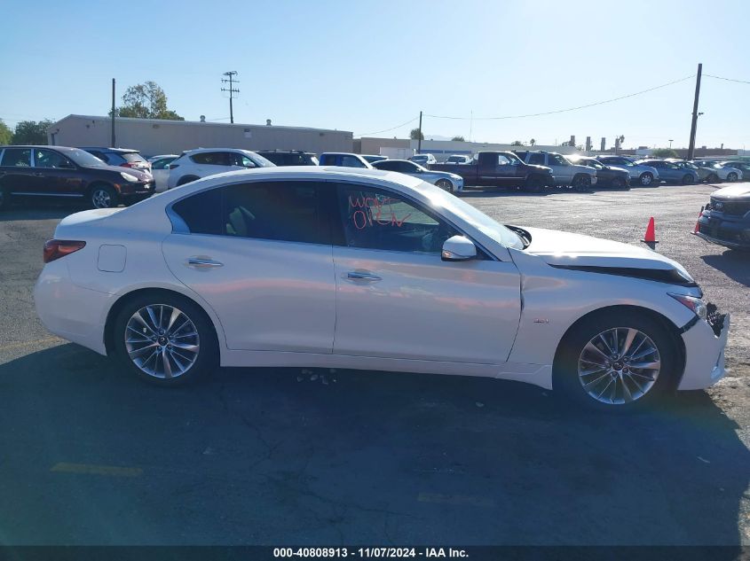 2019 Infiniti Q50 3.0T Luxe VIN: JN1EV7AP7KM543520 Lot: 40808913