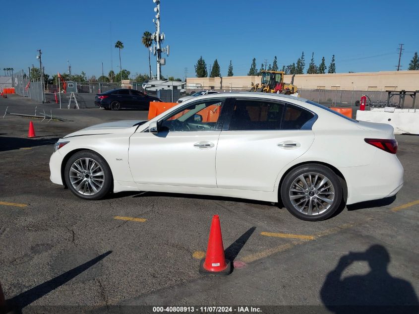 2019 Infiniti Q50 3.0T Luxe VIN: JN1EV7AP7KM543520 Lot: 40808913