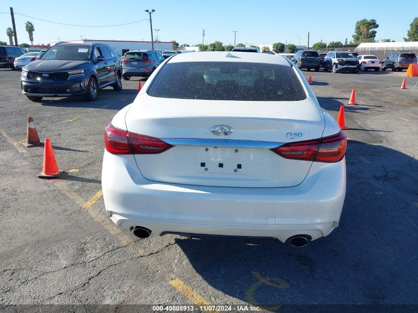 2019 Infiniti Q50 3.0T Luxe VIN: JN1EV7AP7KM543520 Lot: 40808913