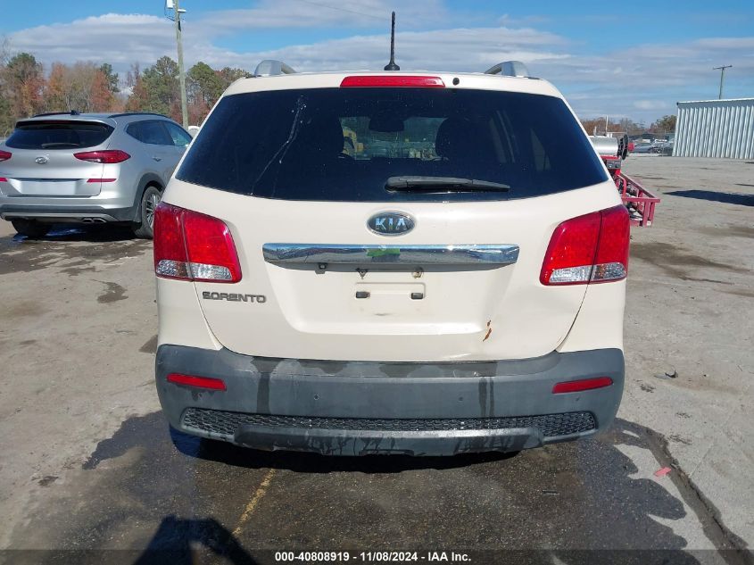 2011 Kia Sorento Lx VIN: 5XYKT4A11BG053348 Lot: 40808919