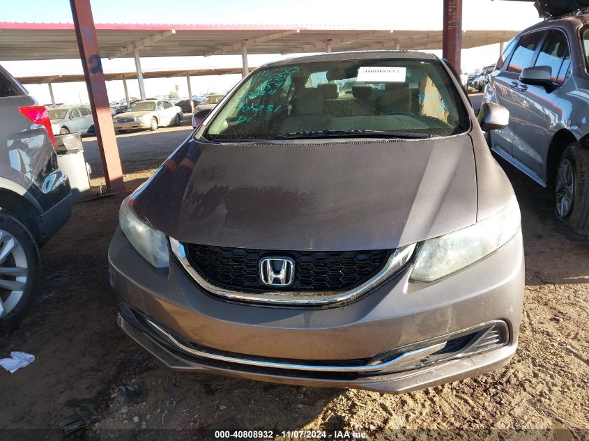 2013 Honda Civic Ex VIN: 19XFB2F84DE030547 Lot: 40808932