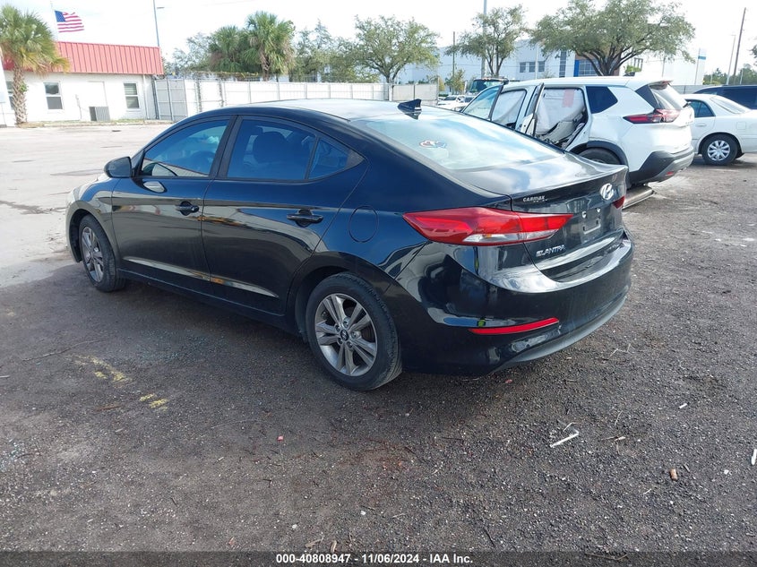 VIN KMHD84LF4HU063782 2017 HYUNDAI ELANTRA SE