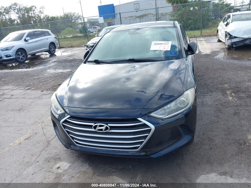 VIN KMHD84LF4HU063782 2017 HYUNDAI ELANTRA SE
