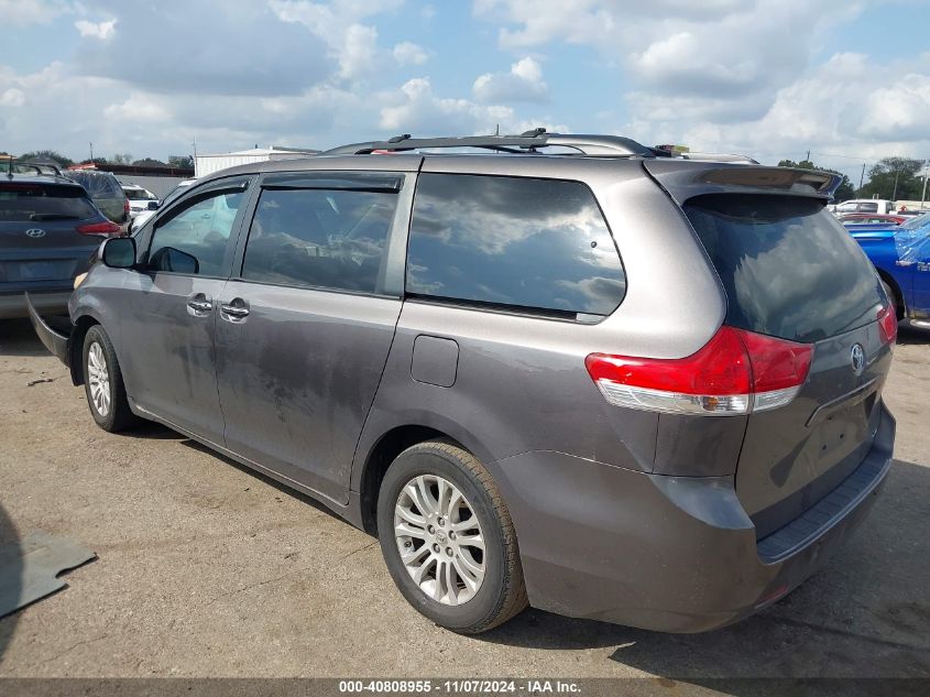 2011 Toyota Sienna Xle V6 VIN: 5TDYK3DC8BS080375 Lot: 40808955