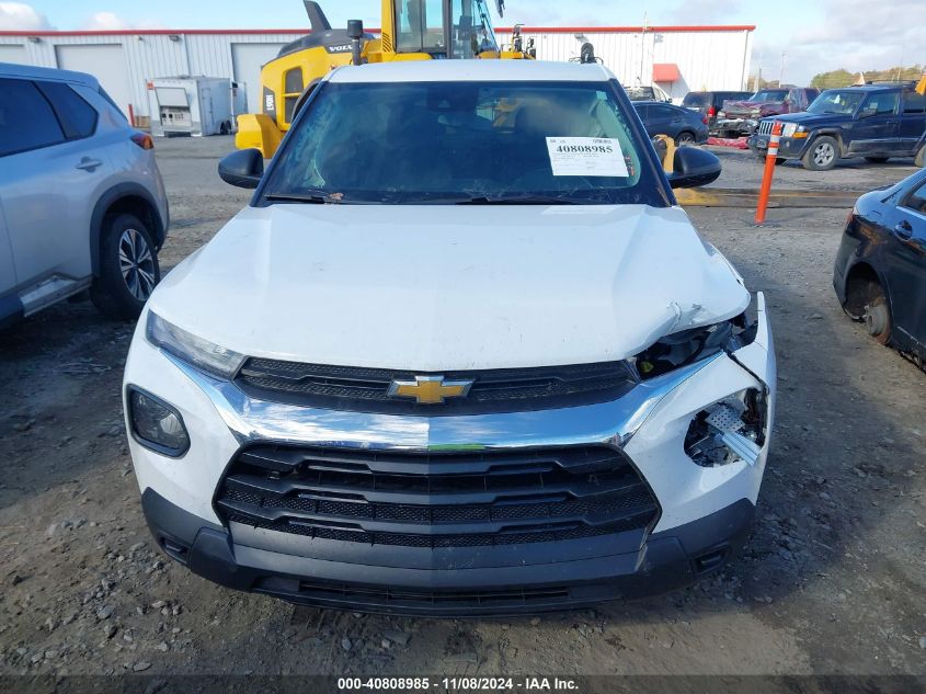 2023 Chevrolet Trailblazer Fwd Ls VIN: KL79MMS26PB208316 Lot: 40808985