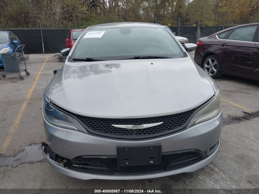 2016 Chrysler 200 S VIN: 1C3CCCDG6GN139578 Lot: 40808987