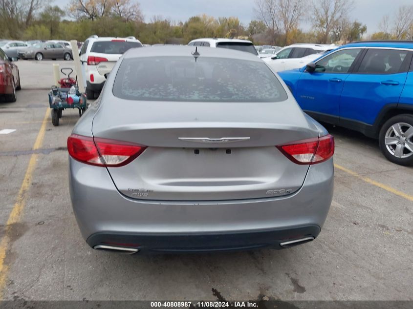 2016 Chrysler 200 S VIN: 1C3CCCDG6GN139578 Lot: 40808987