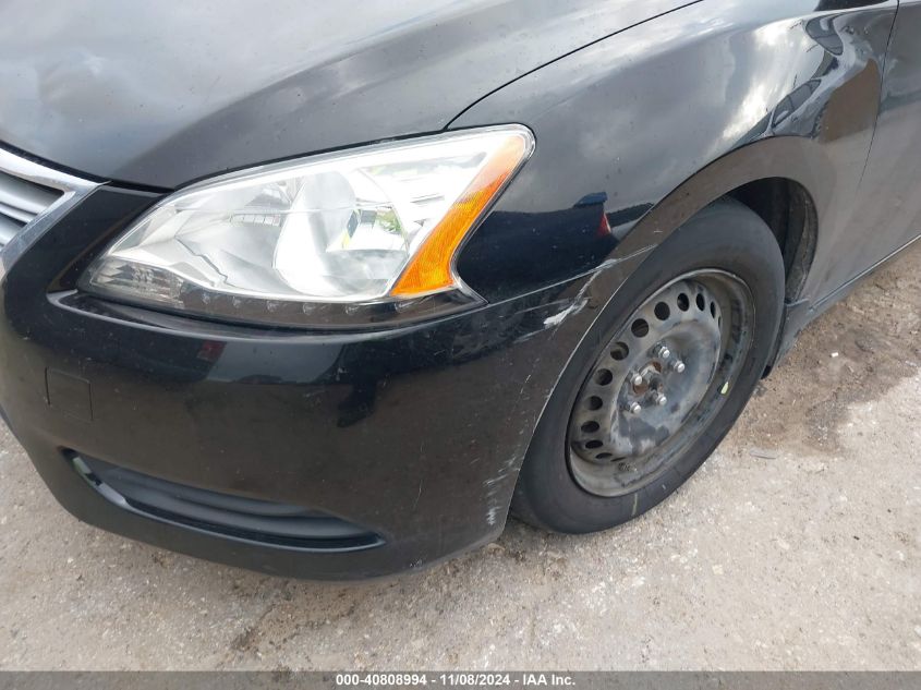 2015 Nissan Sentra Sv VIN: 3N1AB7AP0FY376654 Lot: 40808994