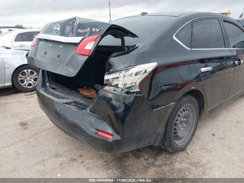 2015 Nissan Sentra Sv VIN: 3N1AB7AP0FY376654 Lot: 40808994