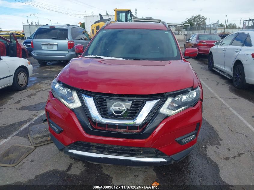 2017 Nissan Rogue Sv VIN: JN8AT2MT4HW400958 Lot: 40809012