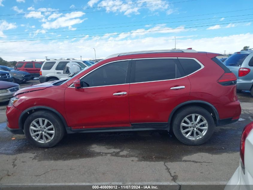 2017 Nissan Rogue Sv VIN: JN8AT2MT4HW400958 Lot: 40809012