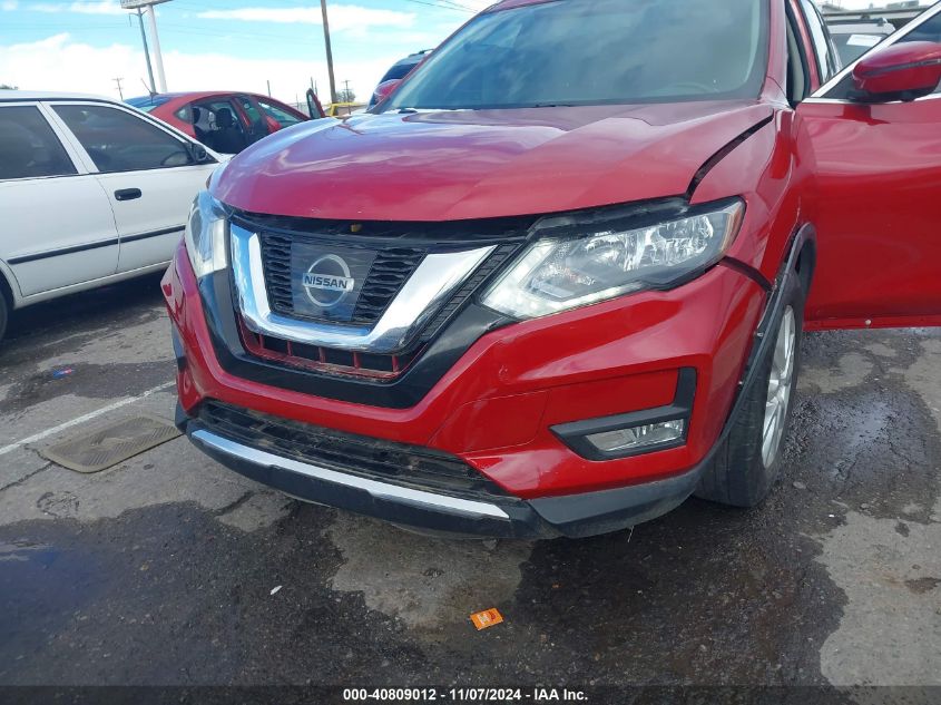 2017 Nissan Rogue Sv VIN: JN8AT2MT4HW400958 Lot: 40809012