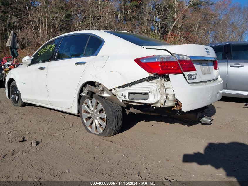 2014 Honda Accord Ex-L V-6 VIN: 1HGCR3F84EA008512 Lot: 40809036