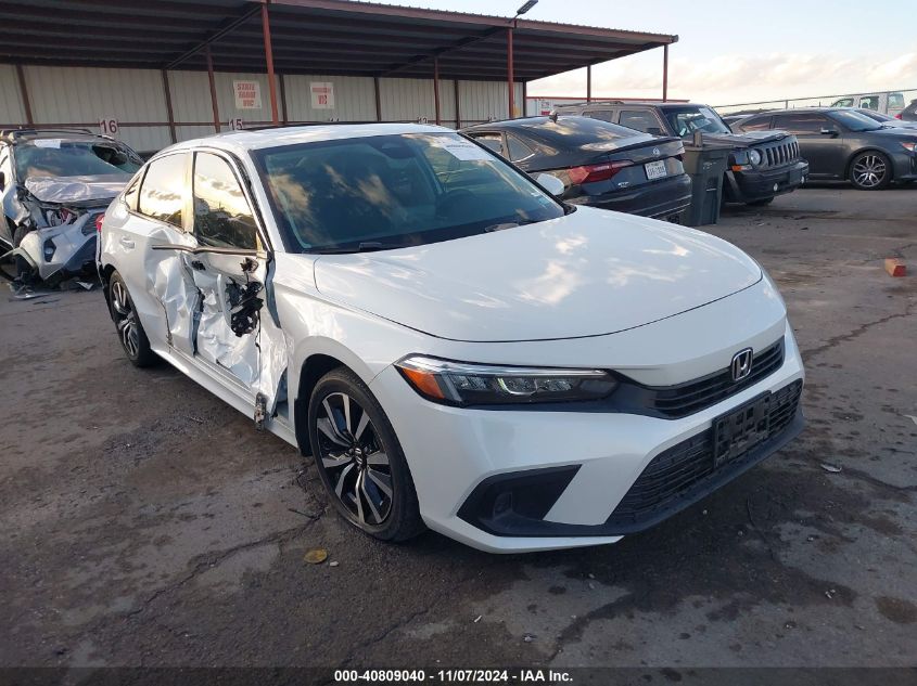 2022 Honda Civic Ex VIN: JHMFE1F7XNX005113 Lot: 40809040