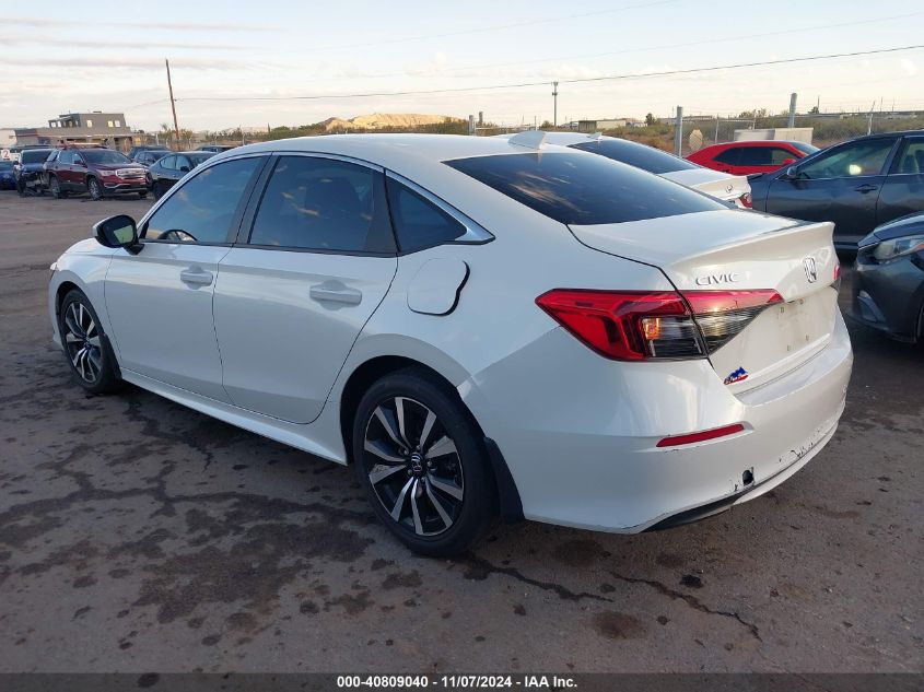 2022 Honda Civic Ex VIN: JHMFE1F7XNX005113 Lot: 40809040