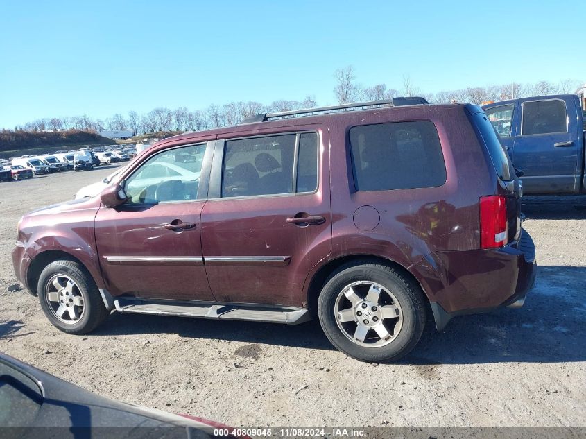 2009 Honda Pilot Touring VIN: 5FNYF48949B007835 Lot: 40809045