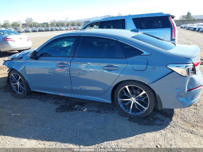 2023 Honda Civic Touring VIN: 2HGFE1F94PH307203 Lot: 40809049