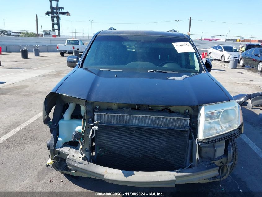 2013 Honda Pilot Touring VIN: 5FNYF3H97DB012529 Lot: 40809056