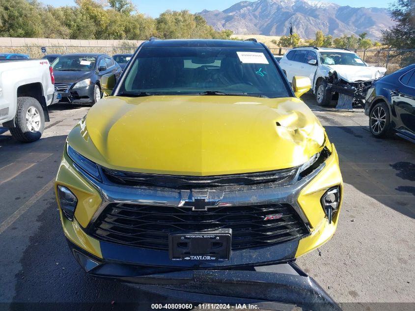 2023 Chevrolet Blazer Awd Rs VIN: 3GNKBKRS1PS101738 Lot: 40809060