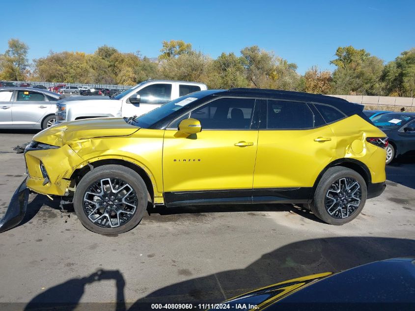 2023 Chevrolet Blazer Awd Rs VIN: 3GNKBKRS1PS101738 Lot: 40809060