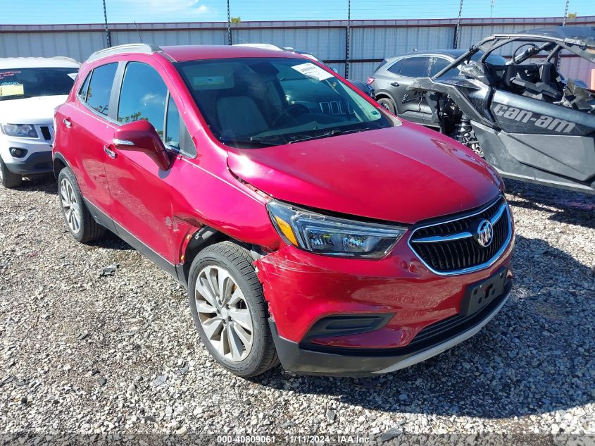 2017 Buick Encore Preferred VIN: KL4CJASB8HB001518 Lot: 40809061