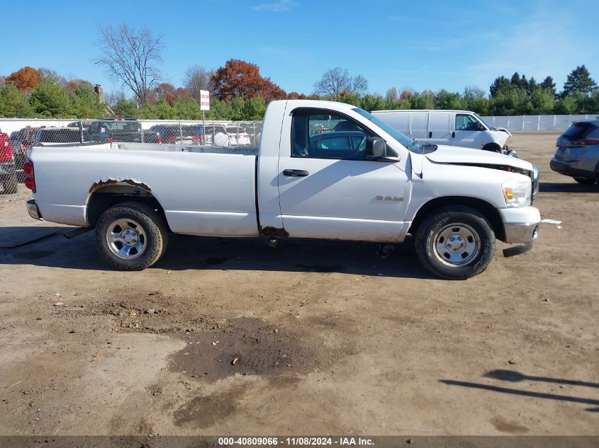 2008 Dodge Ram 1500 Slt VIN: 1D7HA16N28J180800 Lot: 40809066