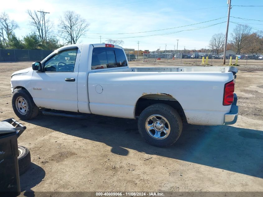 2008 Dodge Ram 1500 Slt VIN: 1D7HA16N28J180800 Lot: 40809066