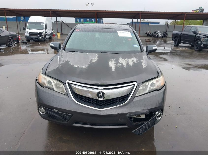 2014 Acura Rdx VIN: 5J8TB4H50EL018116 Lot: 40809067